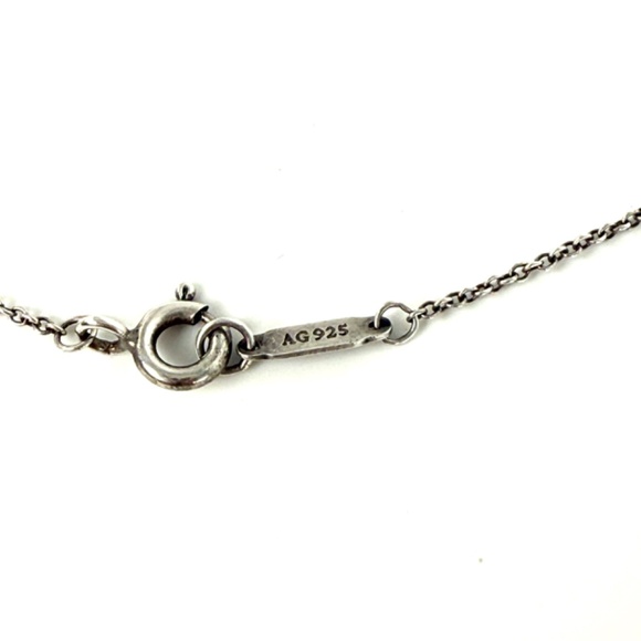 Tiffany & Co Triple Interlocking 1837 Circles Sterling Silver Pendant Necklace - Picture 5 of 9